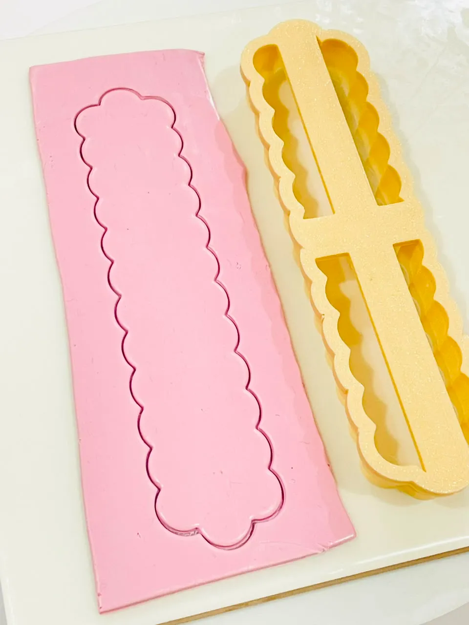 Scalloped Bookmark Polymer Clay Cutter KG006 | 27mm x 117mm | Clay Bookmark Cutter whatsapp image 2026 08 10 at 11.01.47 am