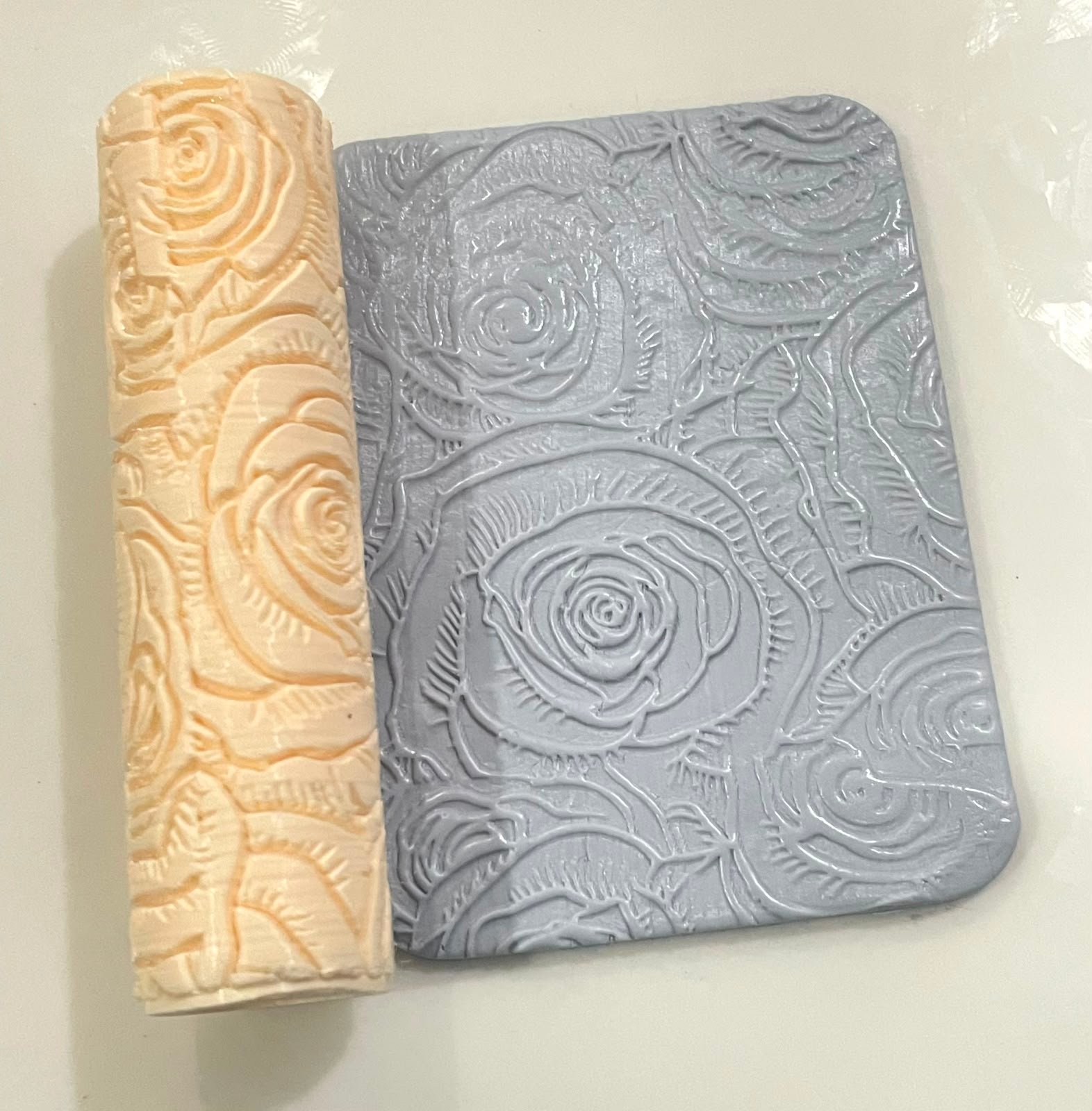 TR049 - Blooming Rose Flower Petal Polymer Clay Texture Roller - Floral Botanical Stamp for Jewelry & Crafts whatsapp image 2026 08 23 at 11.38.00 pm